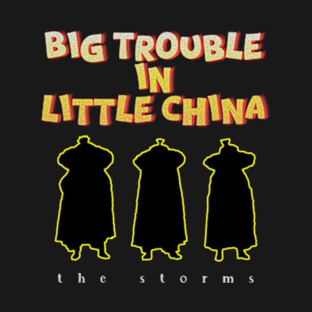 Big Trouble In Little China Retro Vintage by poppoplover