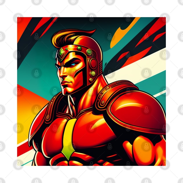 Spartan Strong MSU Retro | Spartan Strong Comic Book Style,Warrior by Zachariya420