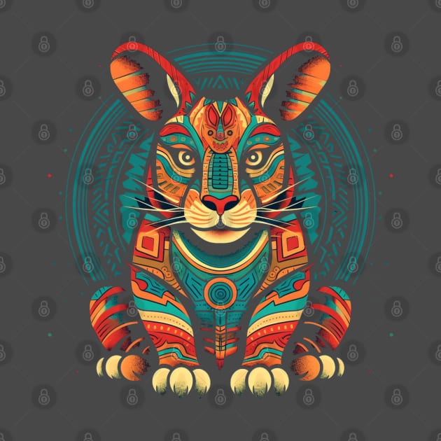 Stand Out with Our Vibrant Zodiac Tiger Design | Ignite Your Courage by Kneazal