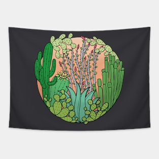 Cactus Ring Tapestry