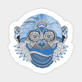 the art of the monkey Magnet