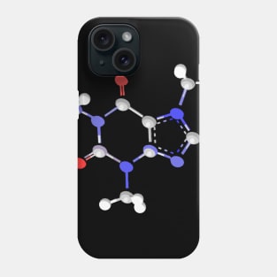 Caffeine Molecule Phone Case