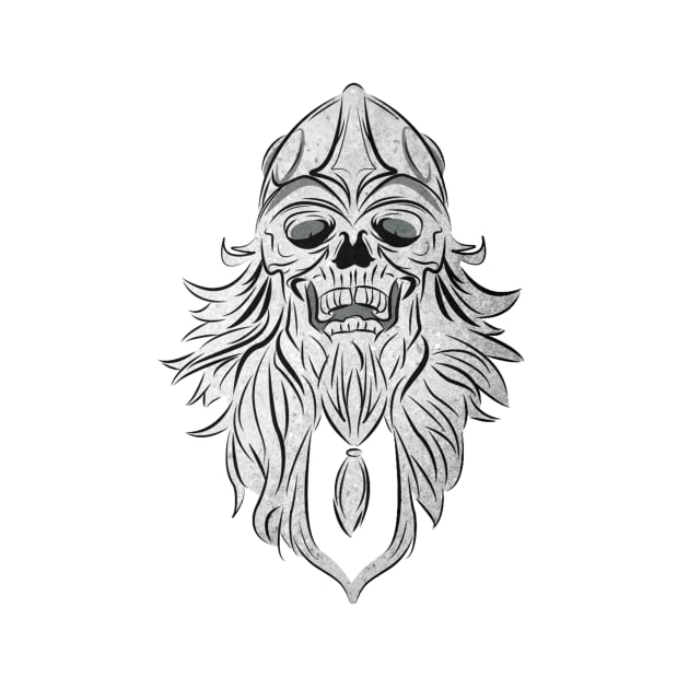 Viking skull 2 by Georgeswift