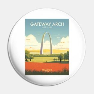 GATEWAY ARCH NATIONAL PARK Art Pin