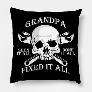 Fathers Day 2018 Grandpa Fix All Shirt Pillow