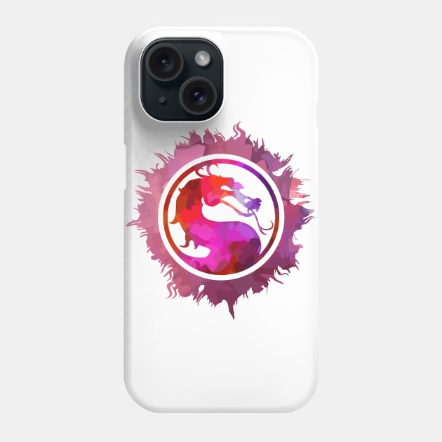 MORTAL KOMBAT IN SPLASH COLOR Phone Case by MufaArtsDesigns