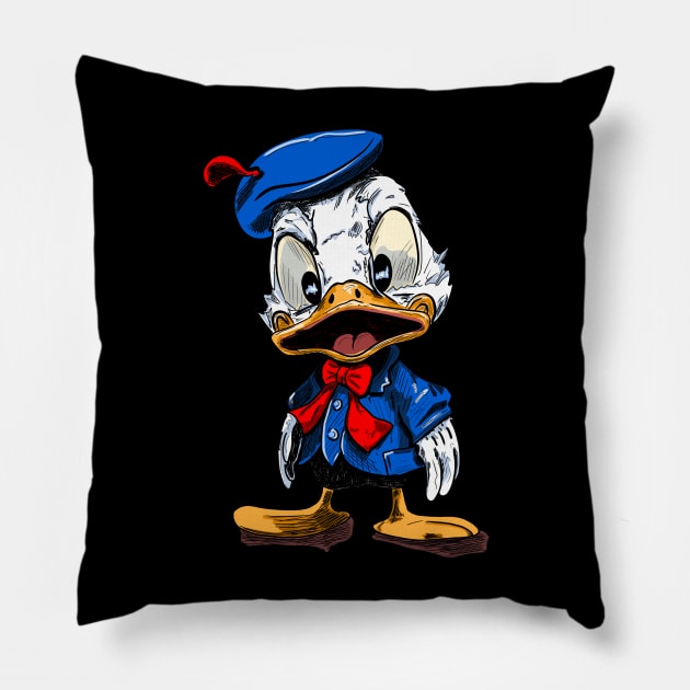 Cousin Duck Pillow by Anthony Statham