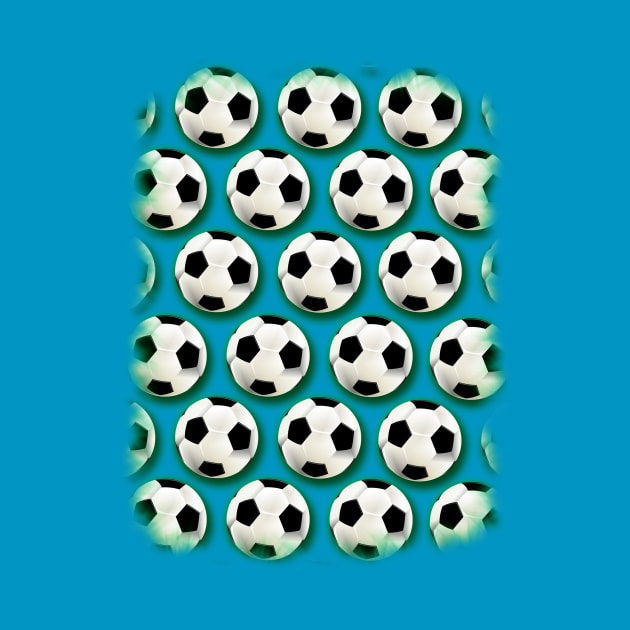 Soccer Ball Football Pattern by BluedarkArt