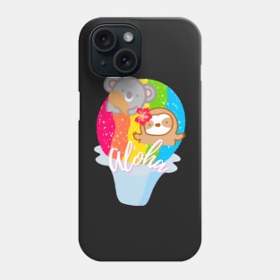 Cute Aloha Rainbow Shave Ice Phone Case