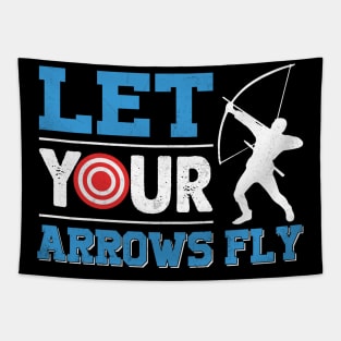 Let Your Arrows Fly Tapestry