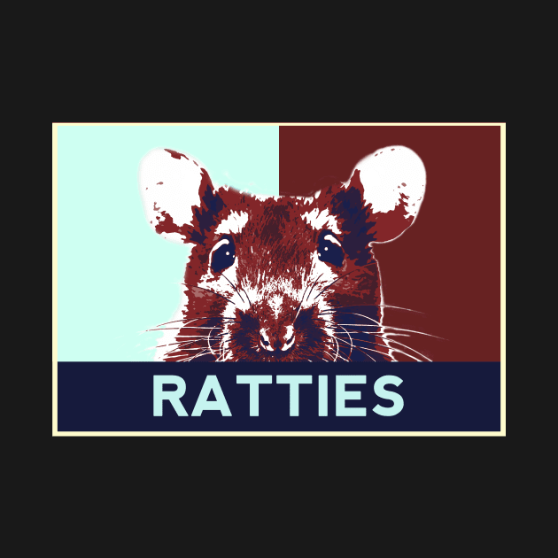 Ratties Pop Art by raiseastorm