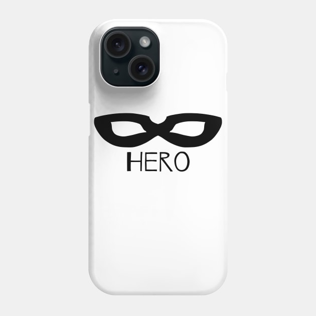 Black Mask - Hero Phone Case by Thedustyphoenix