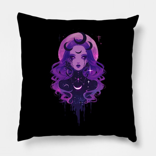 Moon Magic Pillow by DarkSideRunners