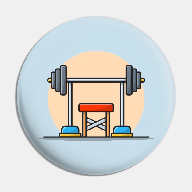 Dumbbell Gym Workout Cartoon Vector Icon Illustration Pin by Catalyst Labs