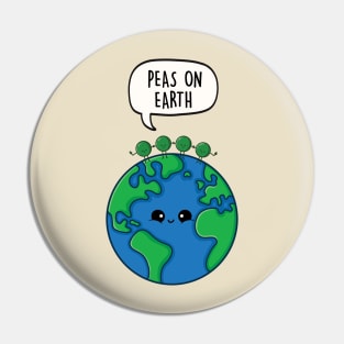 Peas on Earth Pin