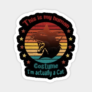 This is my human costume. I'm actually a Cat Magnet