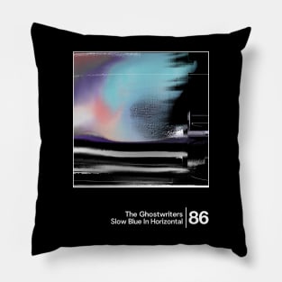 The Ghostwriters / Minimalist Graphic Artwork Design Pillow