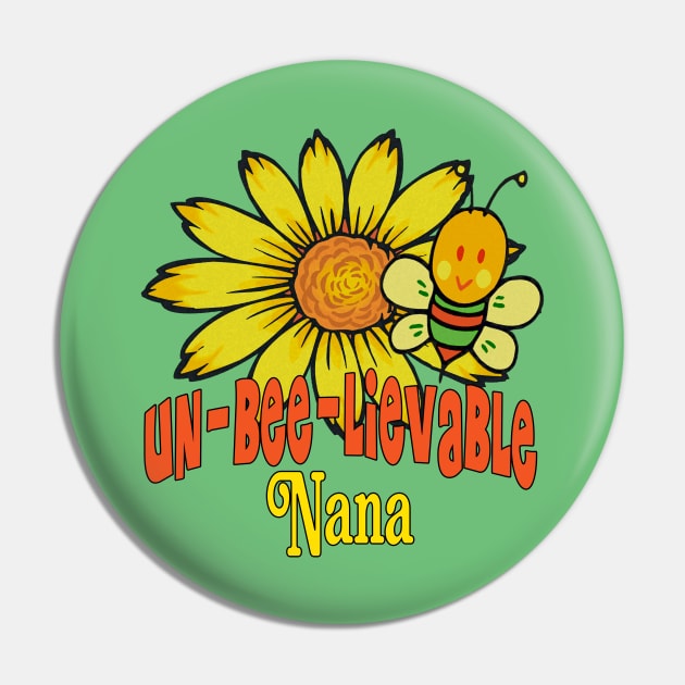 Unbelievable Nana Sunflowers and Bees Pin by FabulouslyFestive