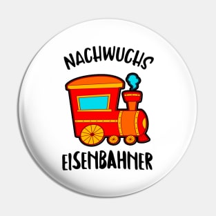 Eisenbahner Nachwuchs Kinder Lokomotive Dampflok Pin