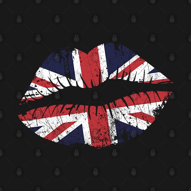 Lips England Flag by Aldebaran