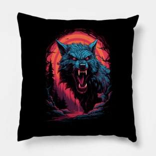 Werewolf Moon Pillow