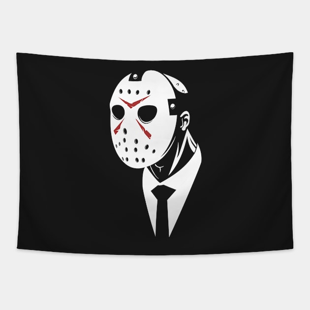 Jason Voorhees - Dressed to Kill Tapestry by PopePhoenix