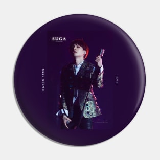 BTS Suga: Dark Theme #1 Pin