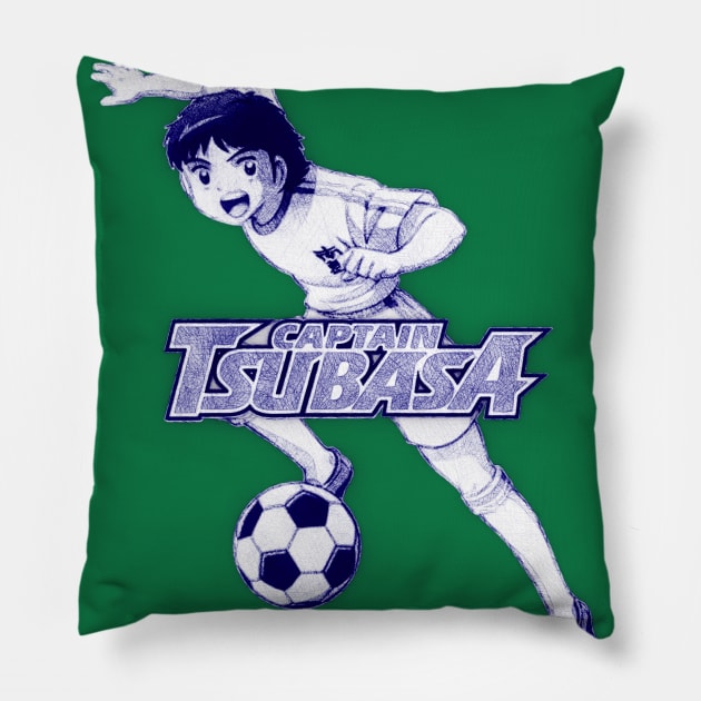 Captain Tsubasa Popart Pillow by masnono