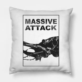 massive attack Pillow