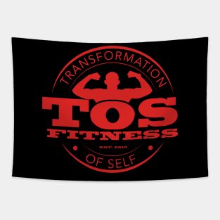 Tos Fitness Red Tapestry