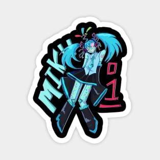 Robo-Miku Magnet