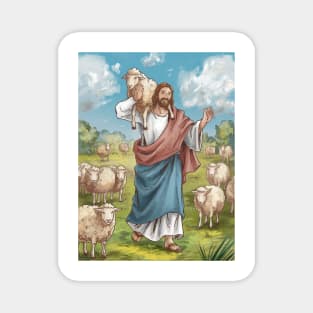 Jesus The Shepherd: The Lost Sheep Found Magnet