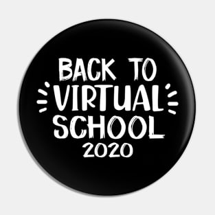 Back to Virtual School 2020 Pin