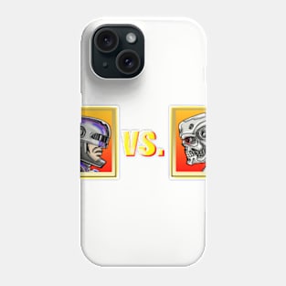 Machine Man vs Man Machine Phone Case