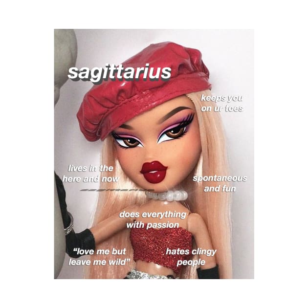 Sagittarius bratz by ematzzz