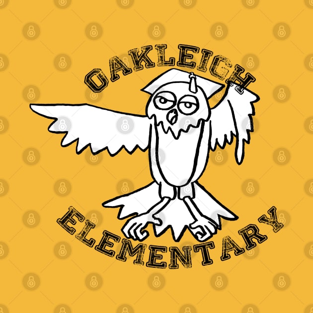 Oakleigh elementary graduate vintage lettering by atadrawing