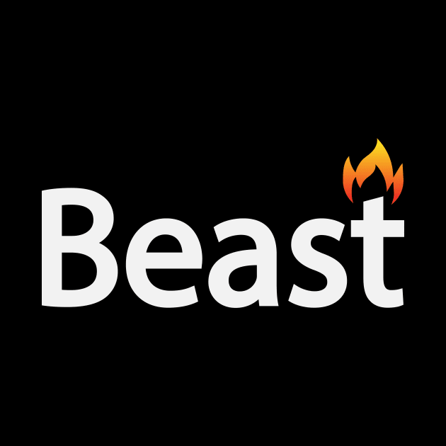 Beast creative text design by D1FF3R3NT