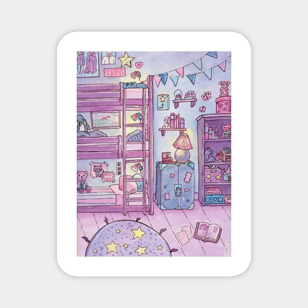 Bedroom Magnet by Lynn S