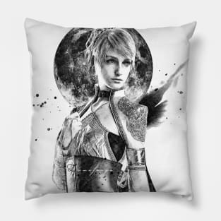 Pencil Crumbs Oracle Pillow