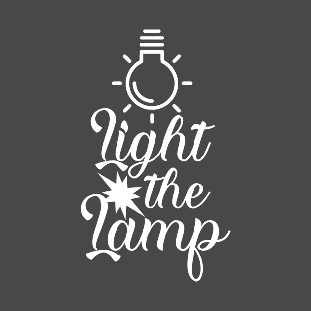 Light the lamp by Lovelybrandingnprints