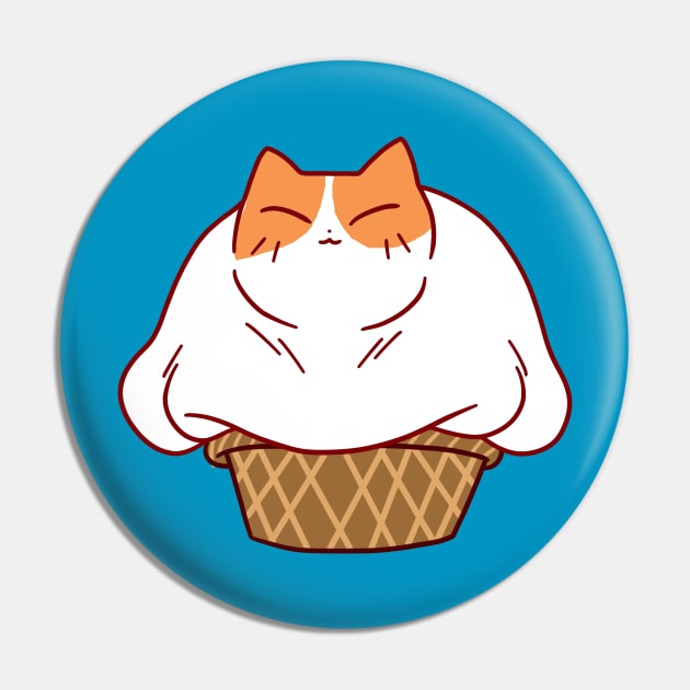 Fat Exotic Shorthair Cat Pin by saradaboru