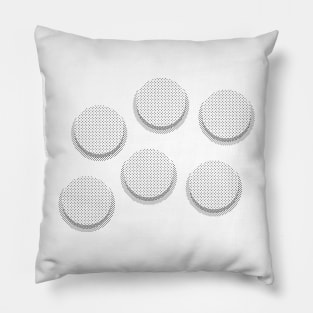 Arcade Button Layout Pillow