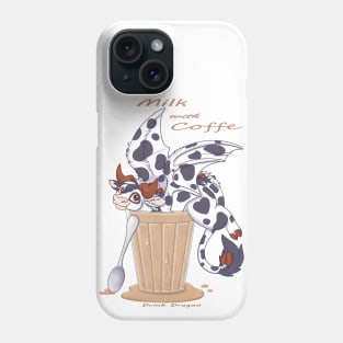 Drink Dragon Coffee with milk Phone Case