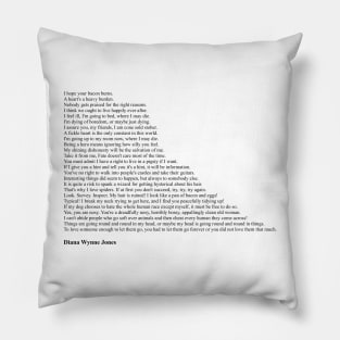 Diana Wynne Jones Quotes Pillow