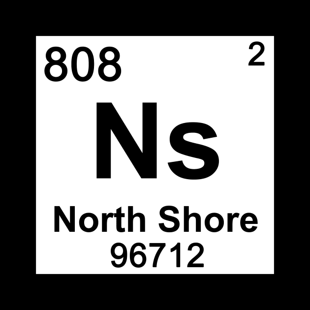 North Shore Periodic Table by HaleiwaNorthShoreSign