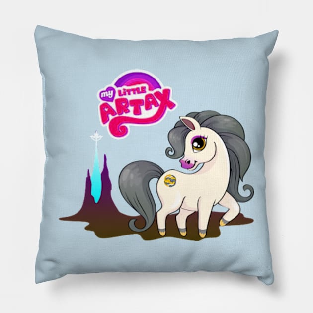 My Little Artax Pillow by BarraMotaz