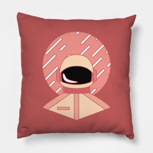 Astronaut pink Pillow