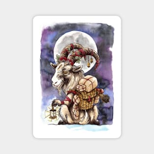 The Yule Goat Magnet