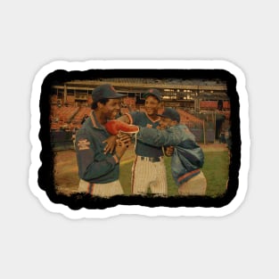 Dwight Gooden and Darryl Strawberry Magnet