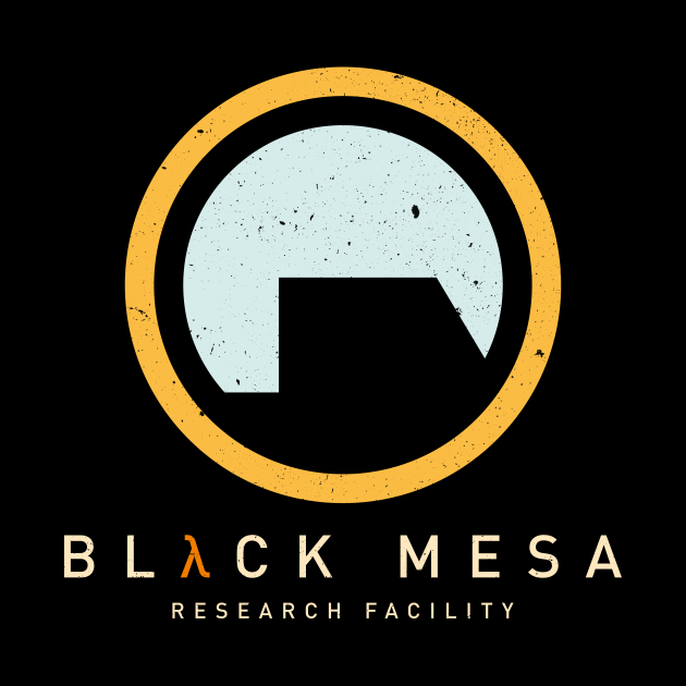 black mesa research facility car decal